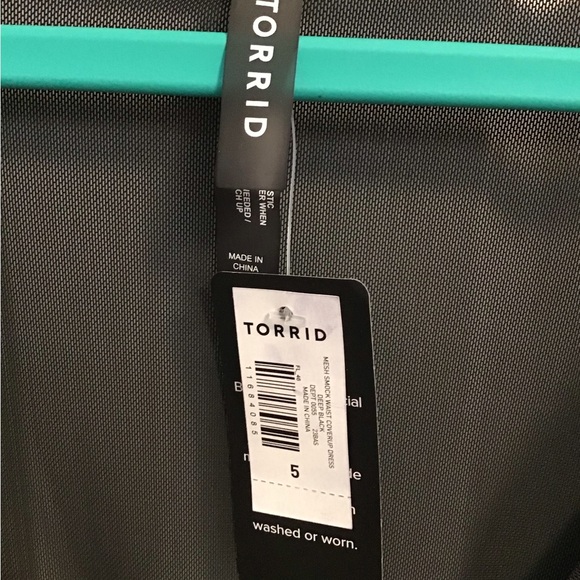 Torrid Black Swim Coverup - Picture 3 of 5